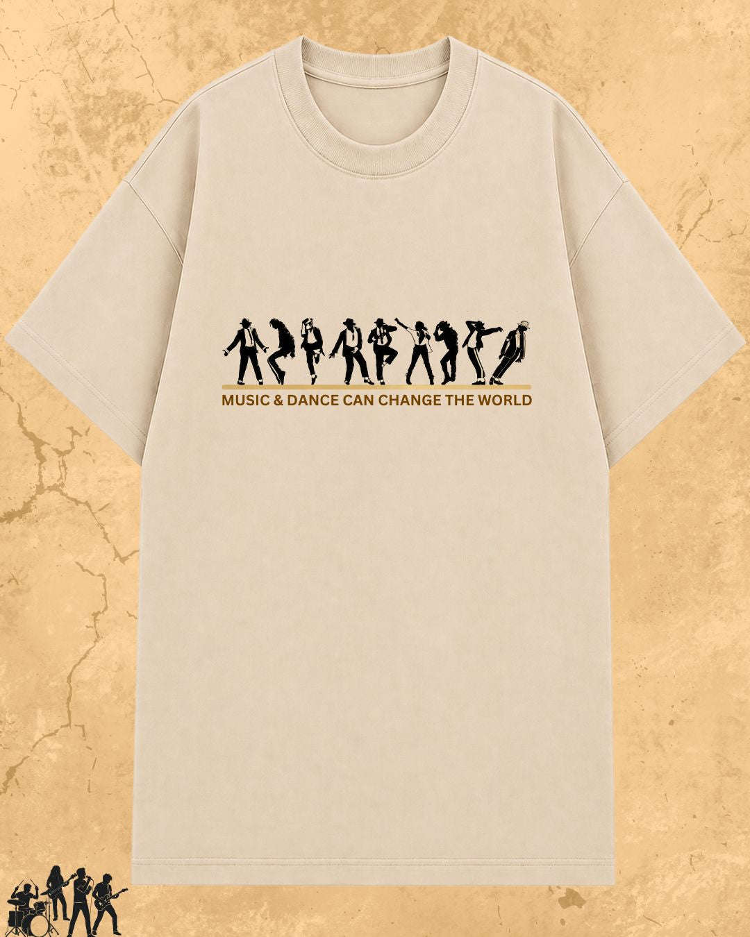 White Michael Jackson Cotton Tee Swiftsoul 