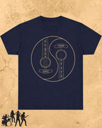 Yin Yang Guitar Cotton Tshirt Billien LLC 