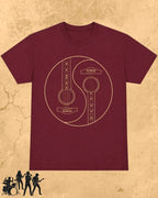 Yin Yang Guitar Cotton Tshirt Swiftsoul