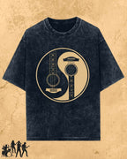 Yin Yang Guitar Cotton Tshirt Swiftsoul 