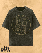 Yin Yang Guitar Cotton Tshirt Swiftsoul 