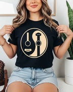 Yin Yang Guitar Cotton Tshirt Swiftsoul