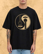 Yin Yang Guitar Cotton Tshirt Swiftsoul 