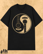 Yin Yang Guitar Cotton Tshirt Swiftsoul 