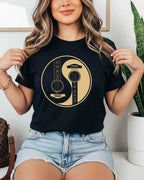 Yin Yang Guitar Cotton Tshirt Swiftsoul