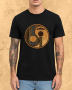 Yin Yang Guitar Cotton Tshirt Swiftsoul