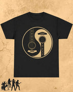 Yin Yang Guitar Cotton Tshirt Swiftsoul